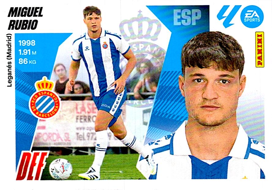 LIGA ESTE 2025/2026 ULTIMO FICHAJE MIGUEL RUBIO Nº7 SEGUNDA EDICION