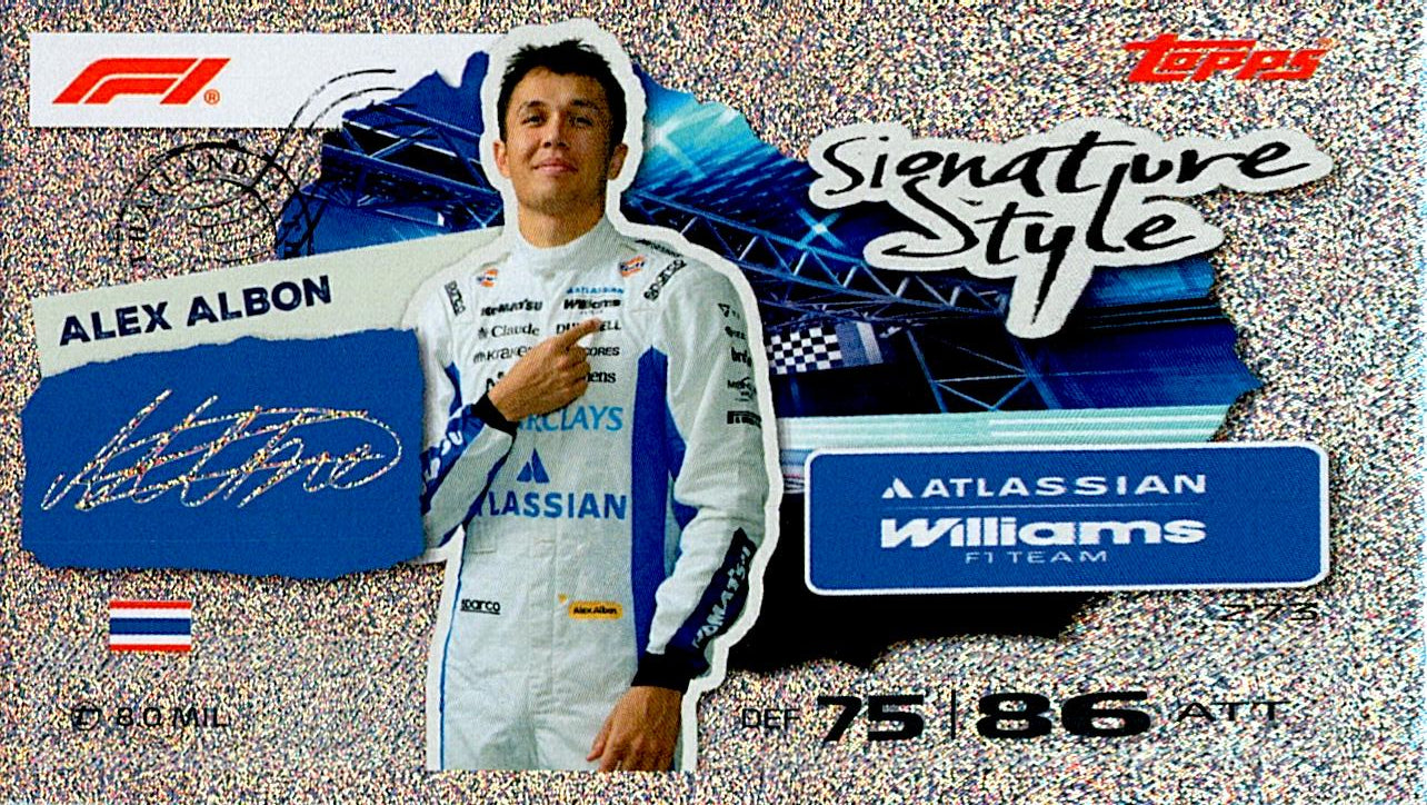 TURBO ATTAX FORMULA 1 2026 ALEX ALBON Nº273