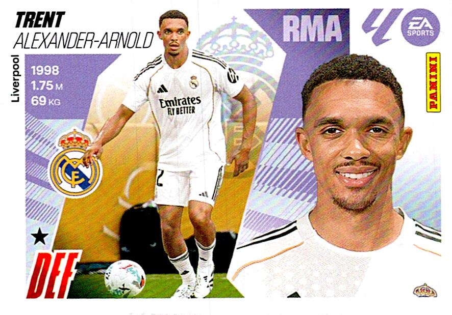 LIGA ESTE 2025/2026 ULTIMO FICHAJE TRENT Nº9 SEGUNDA EDICION