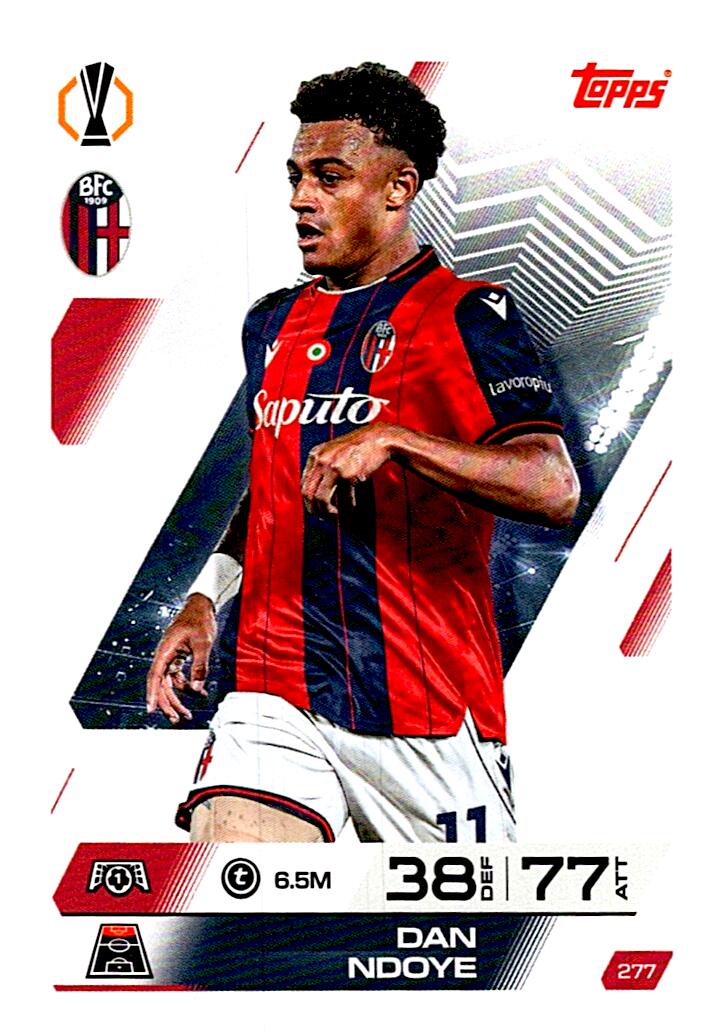 MATCH ATTAX CHAMPIONS LEAGUE 2025/2026 DAN NDOYE Nº277
