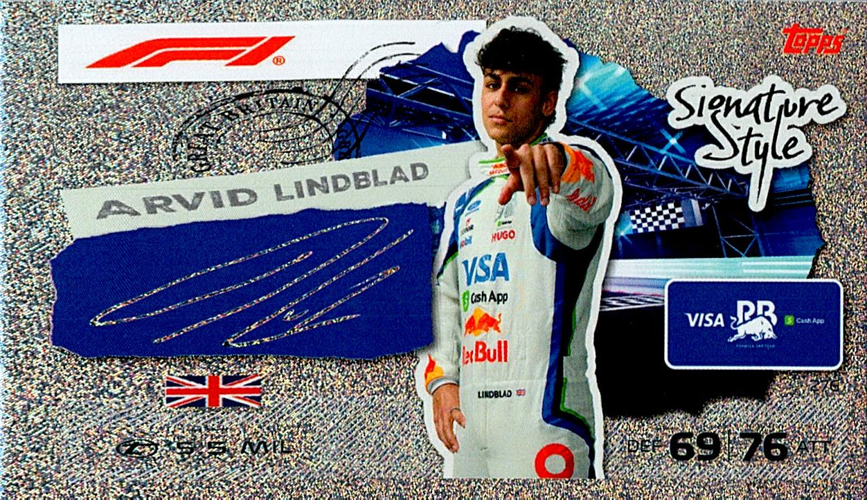 TURBO ATTAX FORMULA 1 2026 ARVID LINDBLAD Nº276