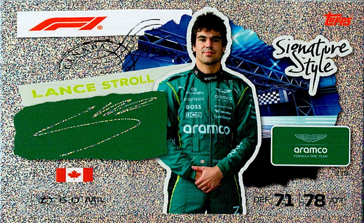 TURBO ATTAX FORMULA 1 2026 LANCE STROLL Nº278