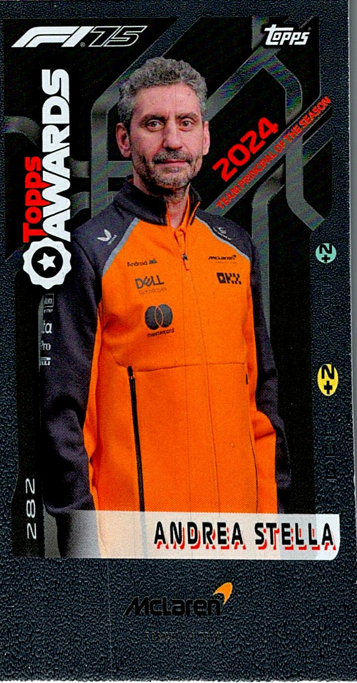 Turbo Attax 2025 TOPPS AWARDS ANDREA STELLA nº282