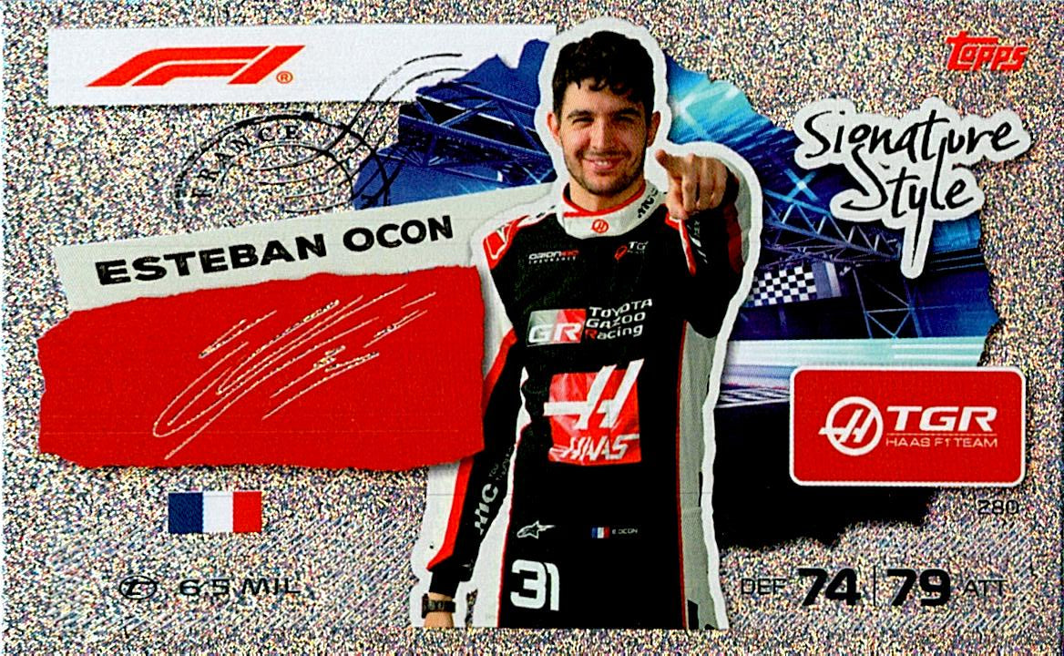 TURBO ATTAX FORMULA 1 2026 ESTEBAN OCON Nº280