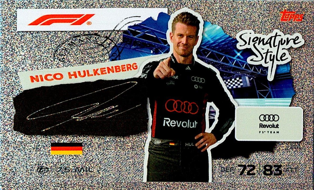 TURBO ATTAX FORMULA 1 2026 NICO HULKENBERG Nº281