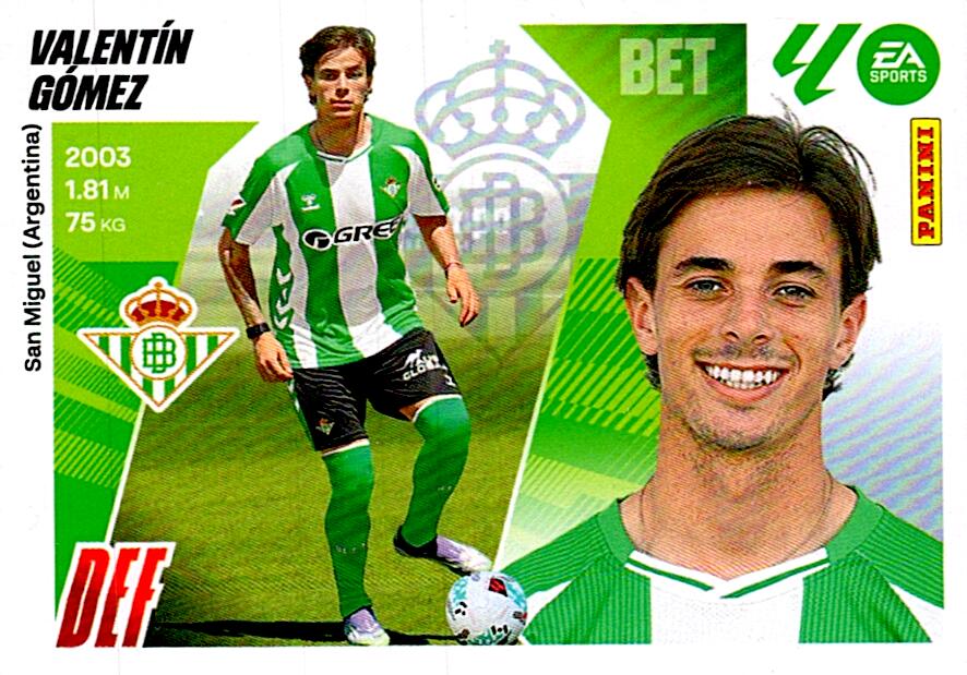 LIGA ESTE 2025/2026 ULTIMO FICHAJE VALENTIN GOMEZ Nº17 SEGUNDA EDICION