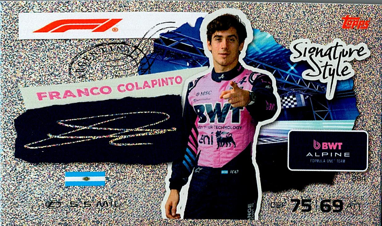 TURBO ATTAX FORMULA 1 2026 PIERRE GASLY Nº283