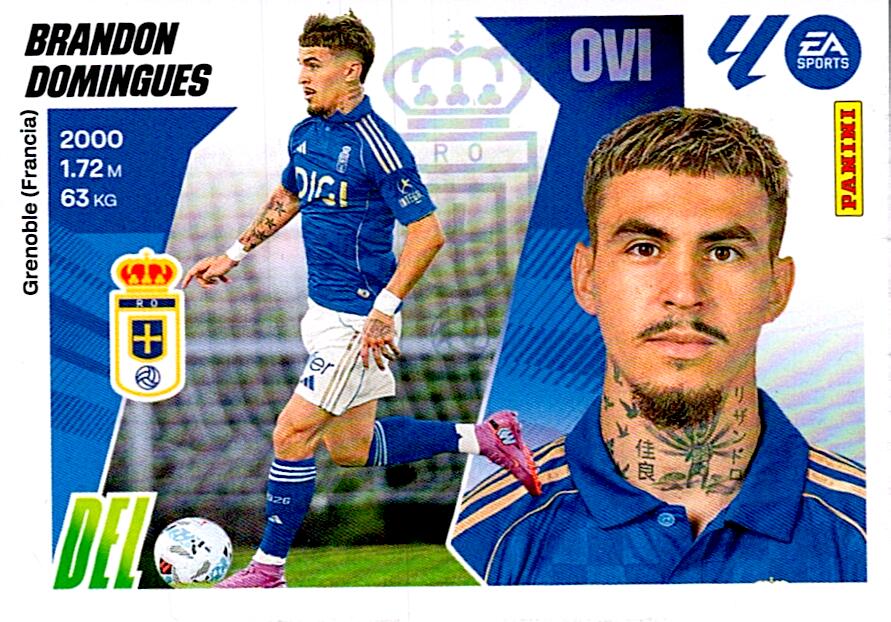 LIGA ESTE 2025/2026 ULTIMO FICHAJE BRANDON DOMINGUES Nº22 SEGUNDA EDICION