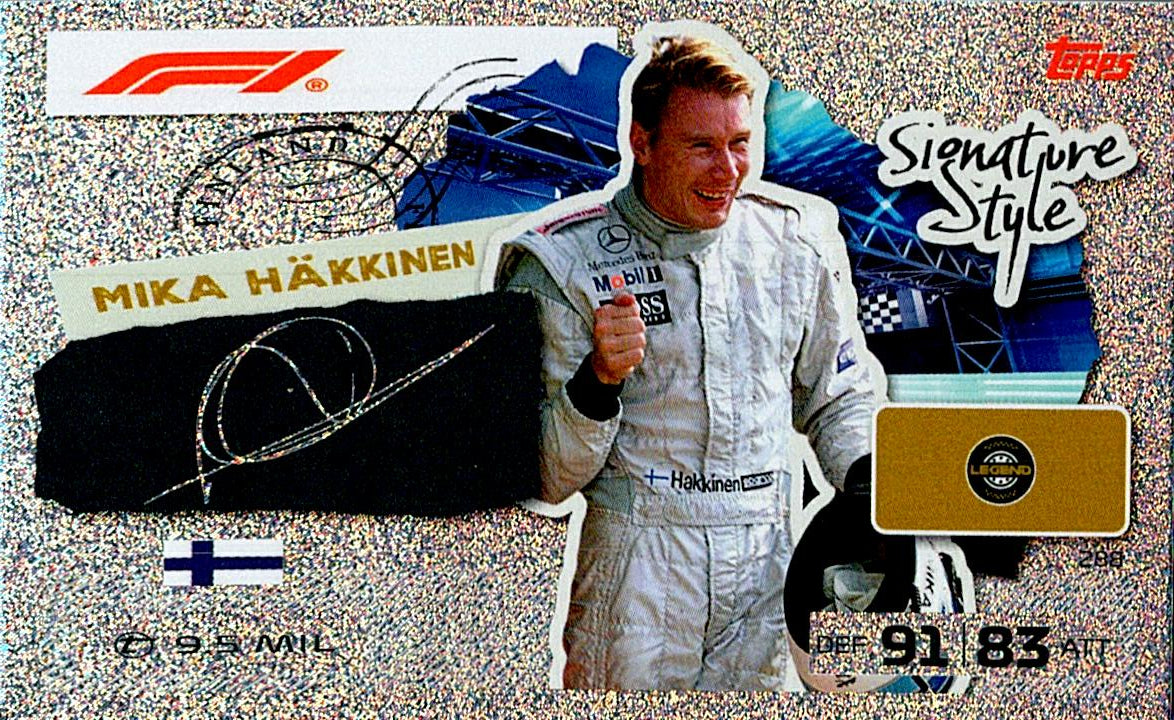 TURBO ATTAX FORMULA 1 2026 MIKA HÄKKINEN Nº288