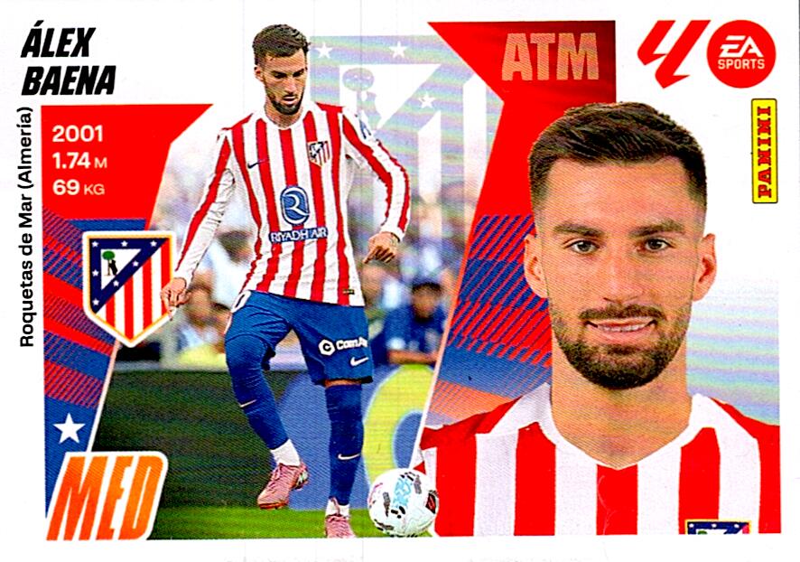 LIGA ESTE 2025/2026 ULTIMO FICHAJE ALEX BAENA Nº24 SEGUNDA EDICION