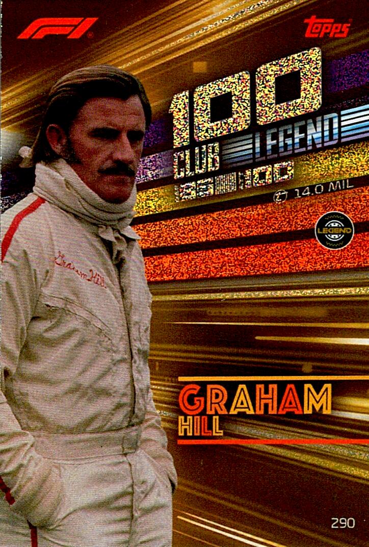 TURBO ATTAX FORMULA 1 2026 GRAHAM HILL 100 CLUB Nº290