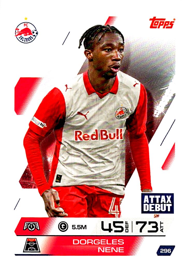 MATCH ATTAX CHAMPIONS LEAGUE 2025/2026 DORGELES NENE Nº296