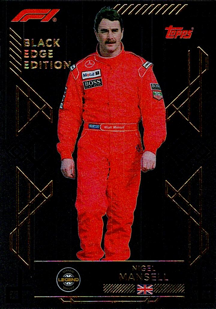 TURBO ATTAX FORMULA 1 2026 NIGEL MANSELL BLACK EDGE Nº298