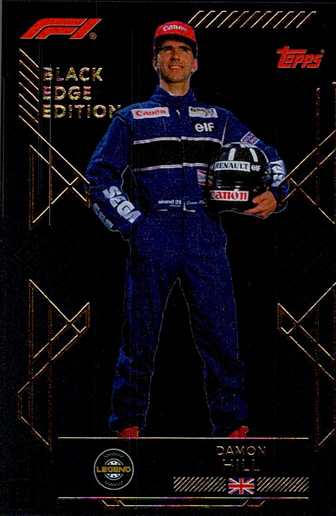 TURBO ATTAX FORMULA 1 2026 DAMON HILL BLACK EDGE Nº299