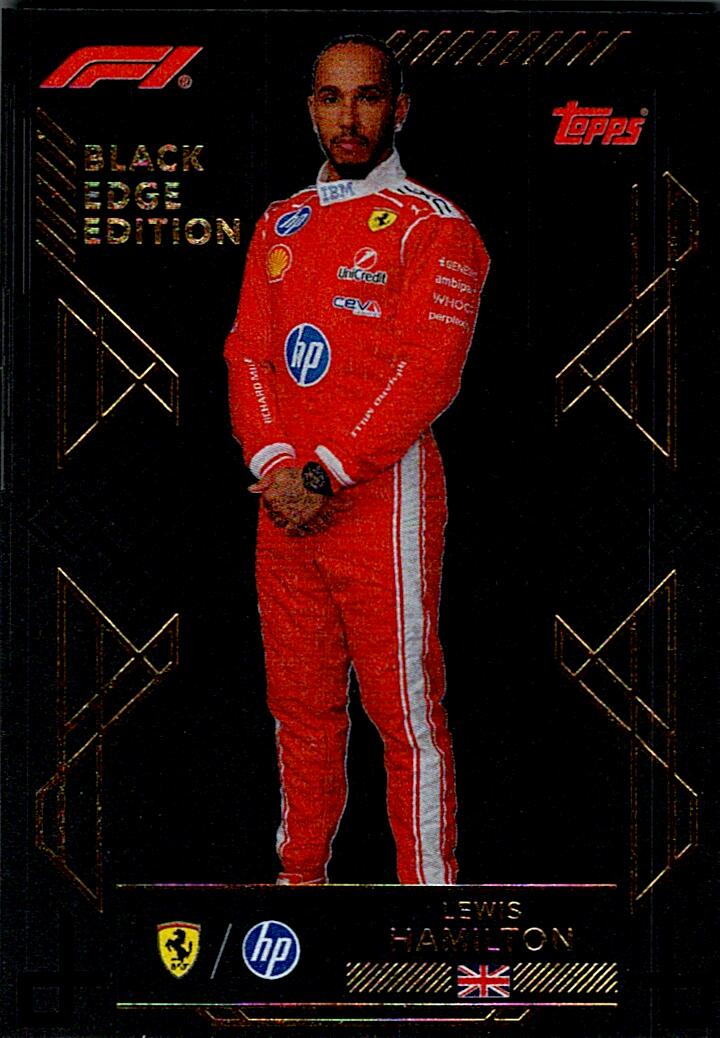 TURBO ATTAX FORMULA 1 2026 LEWIS HAMILTON BLACK EDGE Nº302