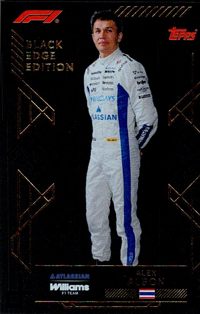 TURBO ATTAX FORMULA 1 2026 ALEX ALBON BLACK EDGE Nº303