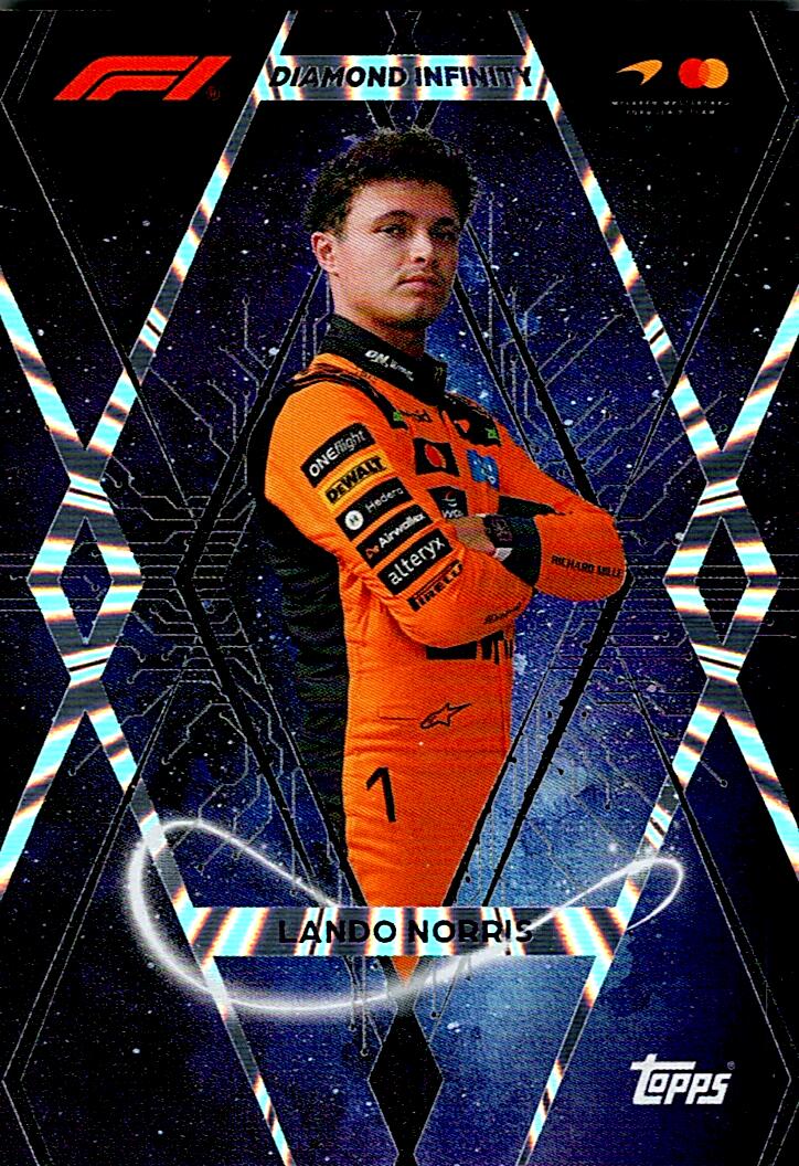 TURBO ATTAX FORMULA 1 2026 LANDO NORRIS DIAMOND INFINITY Nº307