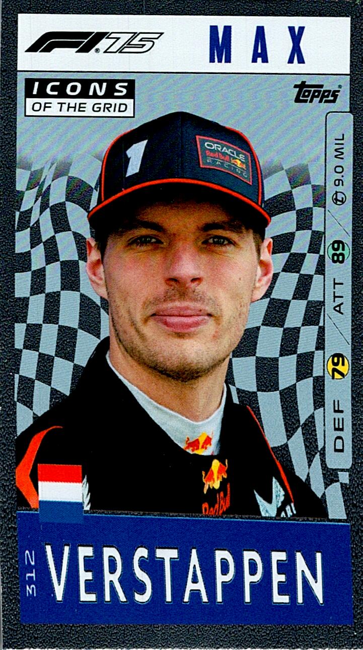 Turbo Attax 2025 MAX VERSTAPPEN nº312