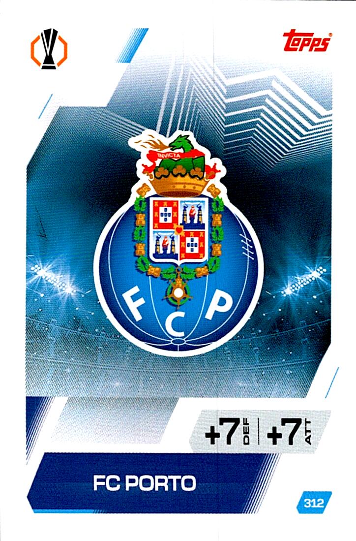 MATCH ATTAX CHAMPIONS LEAGUE 2025/2026 ESCUDO FC PORTO Nº312