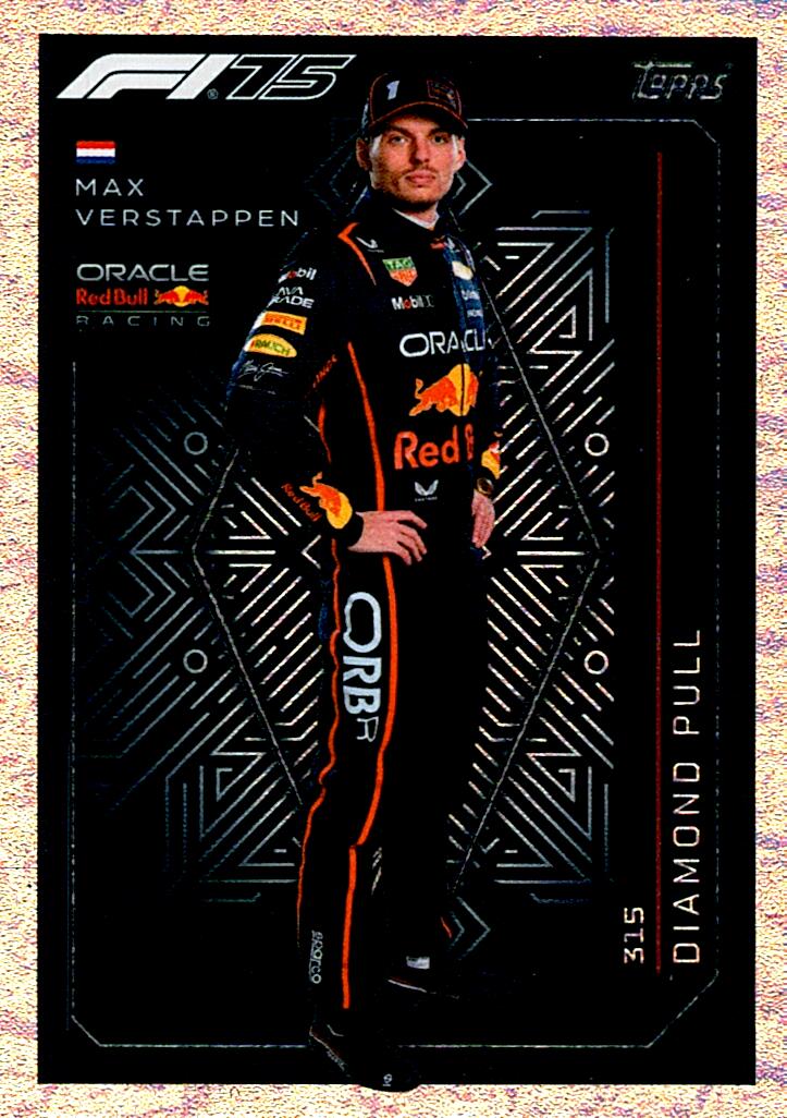 Turbo Attax 2025 DIAMOND PULL MAX VERSTAPPEN nº315