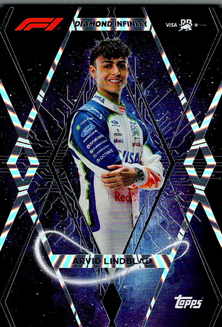 TURBO ATTAX FORMULA 1 2026 ARVID LINDBLAD DIAMOND INFINITY Nº312