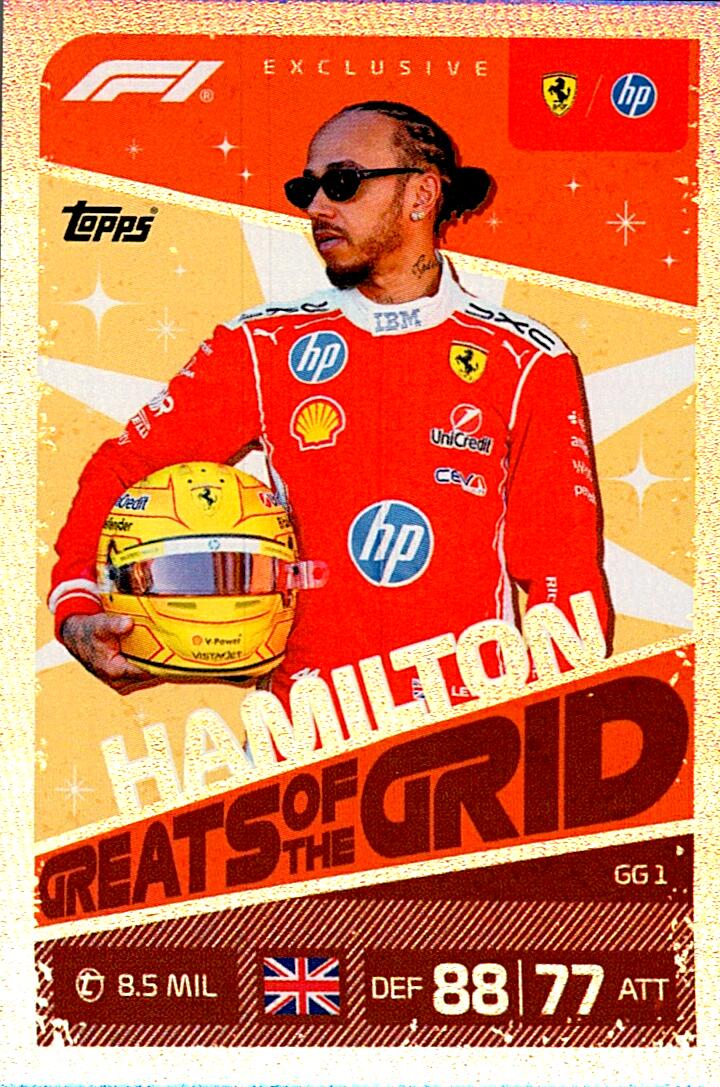 TURBO ATTAX FORMULA 1 2026 LEWIS HAMILTON NºGG1