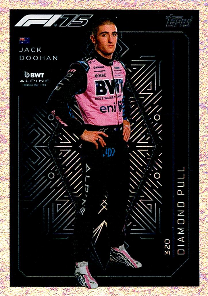 Turbo Attax 2025 DIAMOND PULL JACK DOOHAN nº320