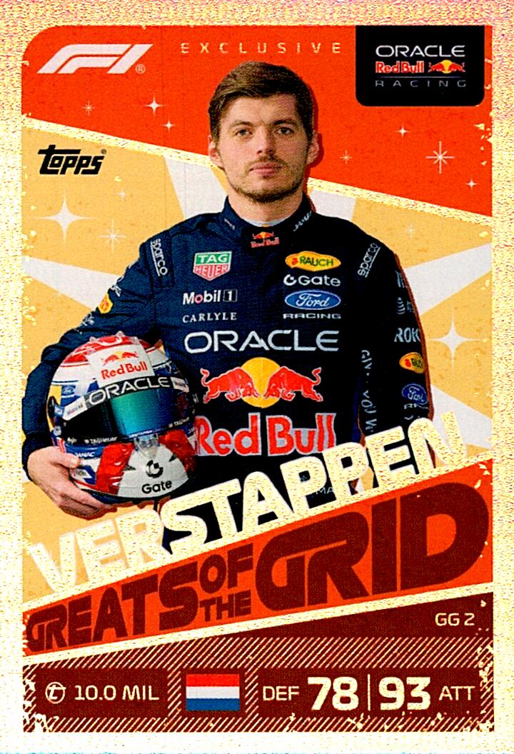 TURBO ATTAX FORMULA 1 2026 MAX VERSTAPPEN NºGG2
