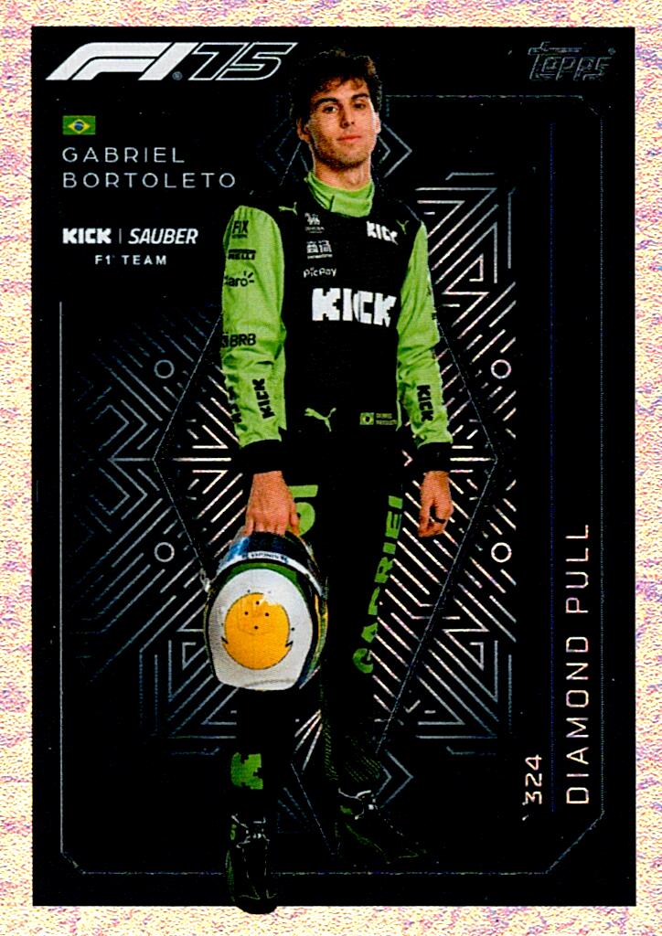 Turbo Attax 2025 DIAMOND PULL GABRIEL BORTOLETO nº324