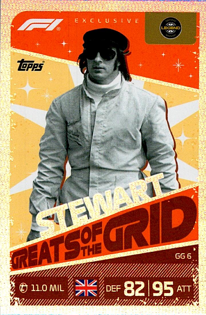 TURBO ATTAX FORMULA 1 2026 SIR JACKIE STEWART NºGG6