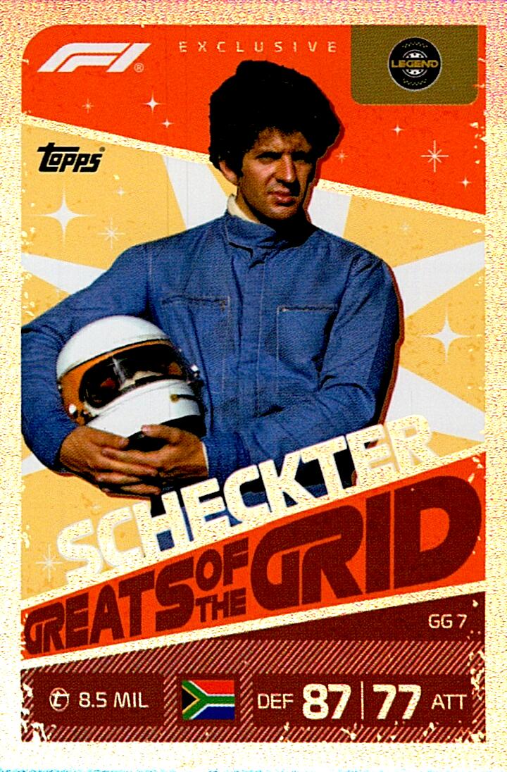 TURBO ATTAX FORMULA 1 2026 JODY SCHECKTER NºGG7