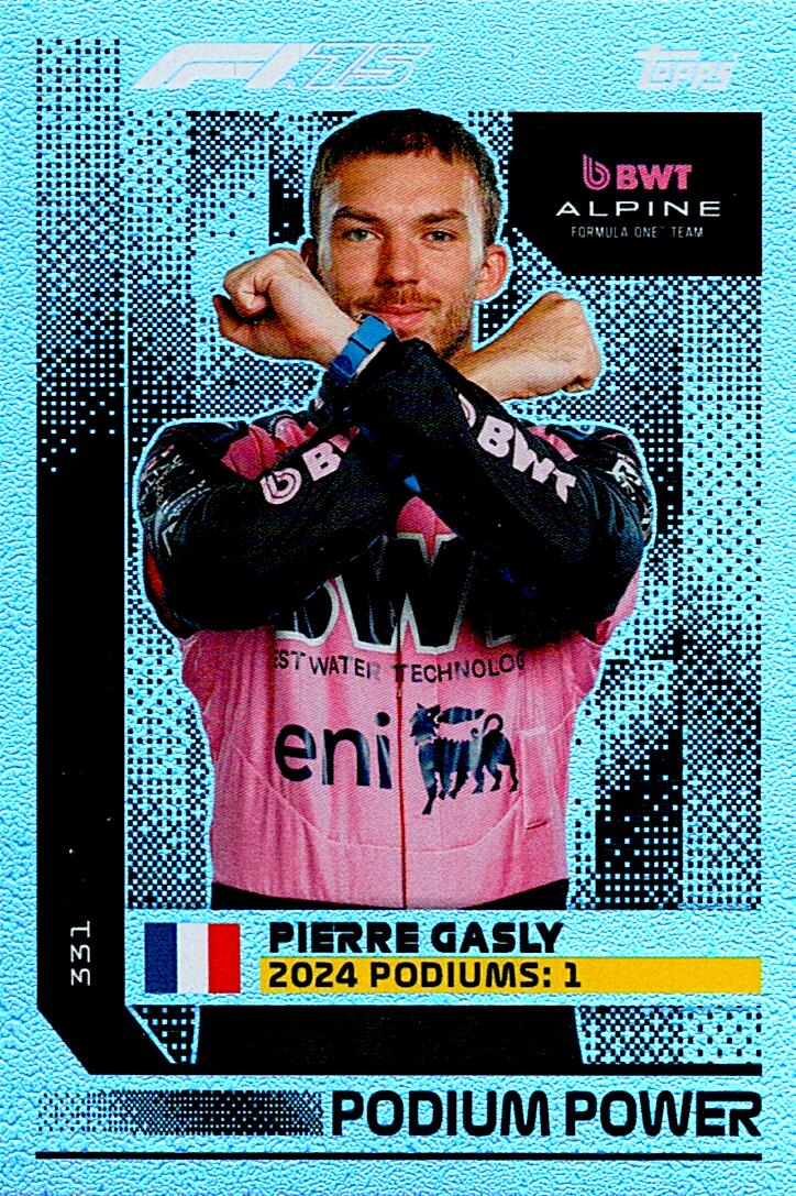 Turbo Attax 2025 PODIUM POWER PIERRE GASLY nº331