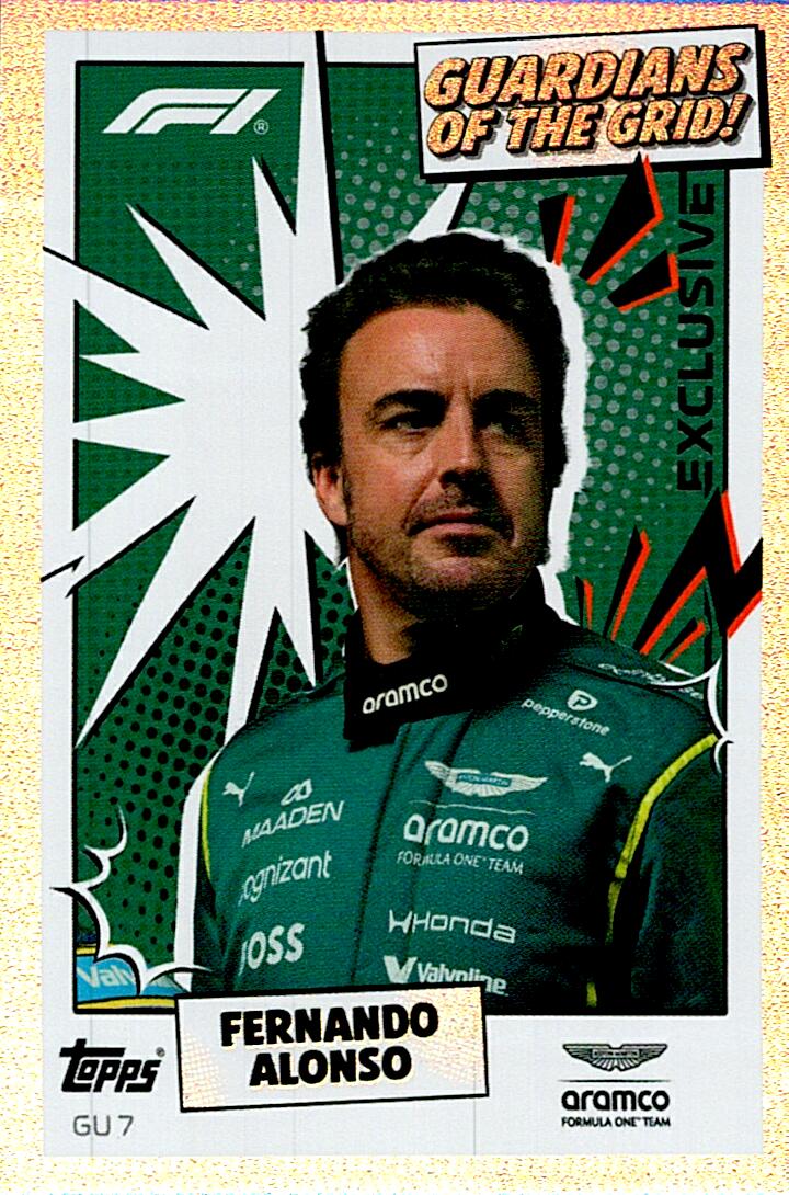 TURBO ATTAX FORMULA 1 2026 FERNANDO ALONSO NºGU7
