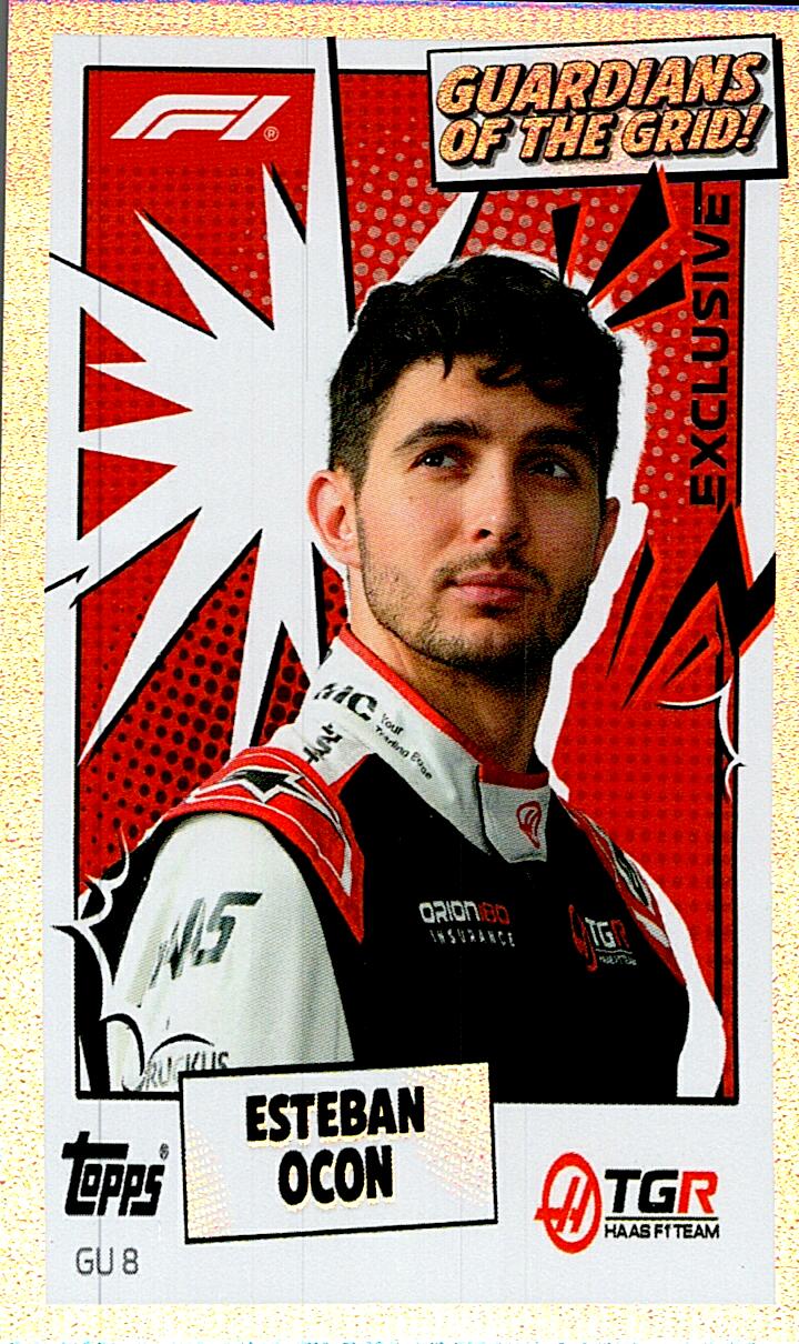 TURBO ATTAX FORMULA 1 2026 ESTEBAN OCON NºGU8