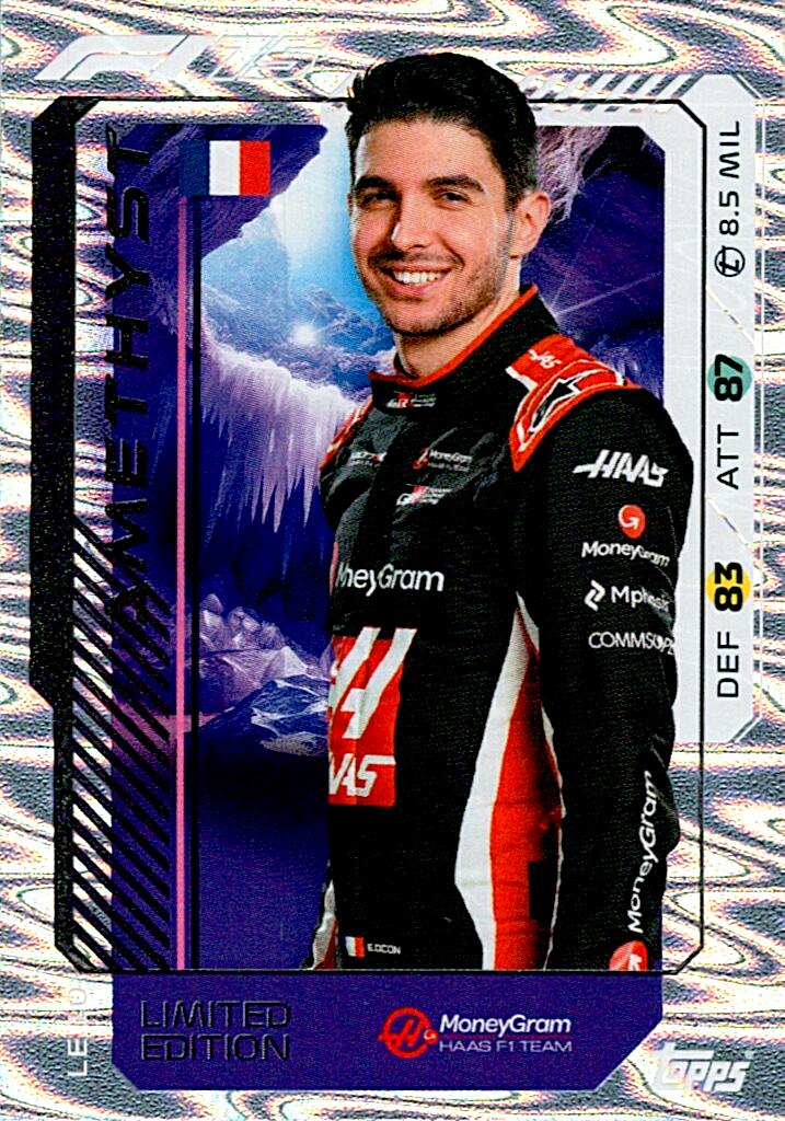 Turbo Attax 2025 LIMITED EDITION ESTEBAN OCON nºLE10