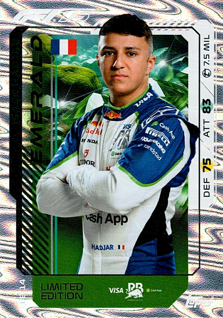 Turbo Attax 2025 LIMITED EDITION ISACK HADJAR nºLE14
