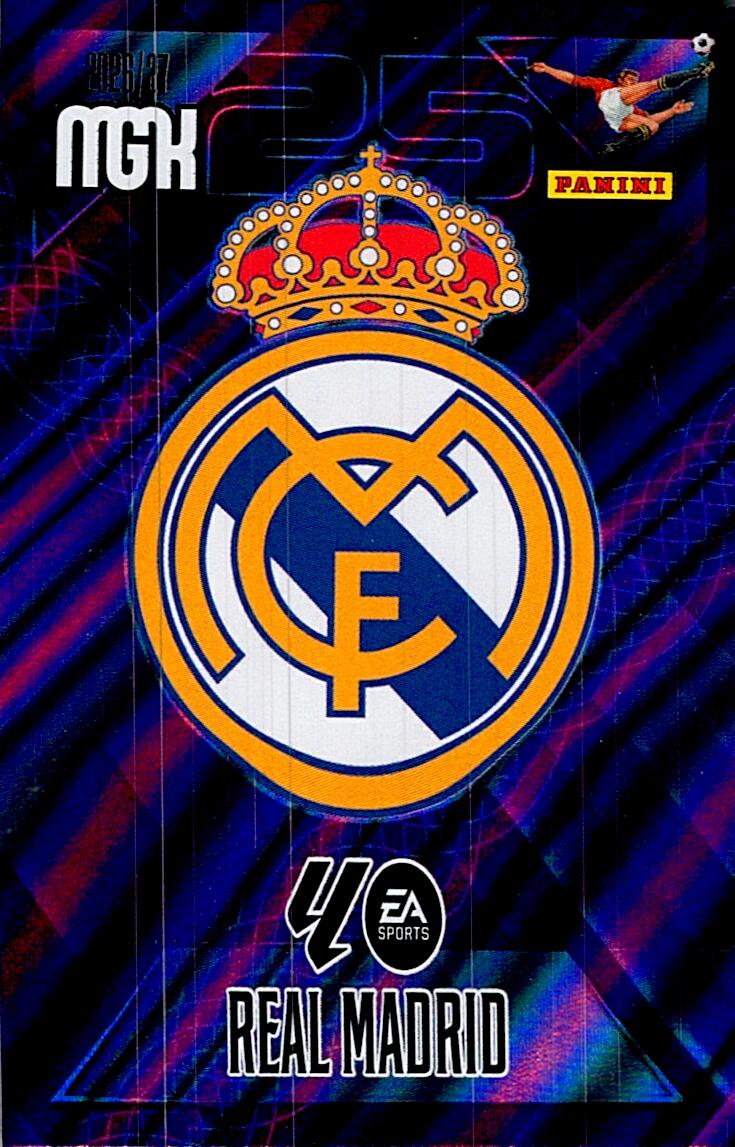 MEGACRACKS 2026/2027 ESCUDO REAL MADRID Nº217