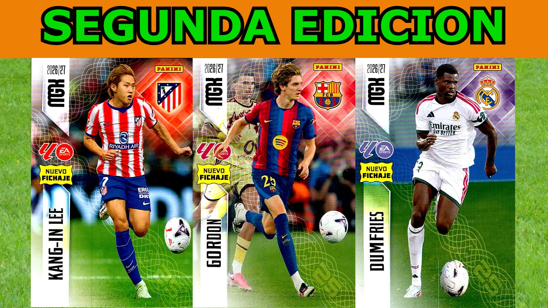 MEGACRACKS 2026/2027 PACK SEGUNDA EDICION COMPLETO (94 CROMOS)