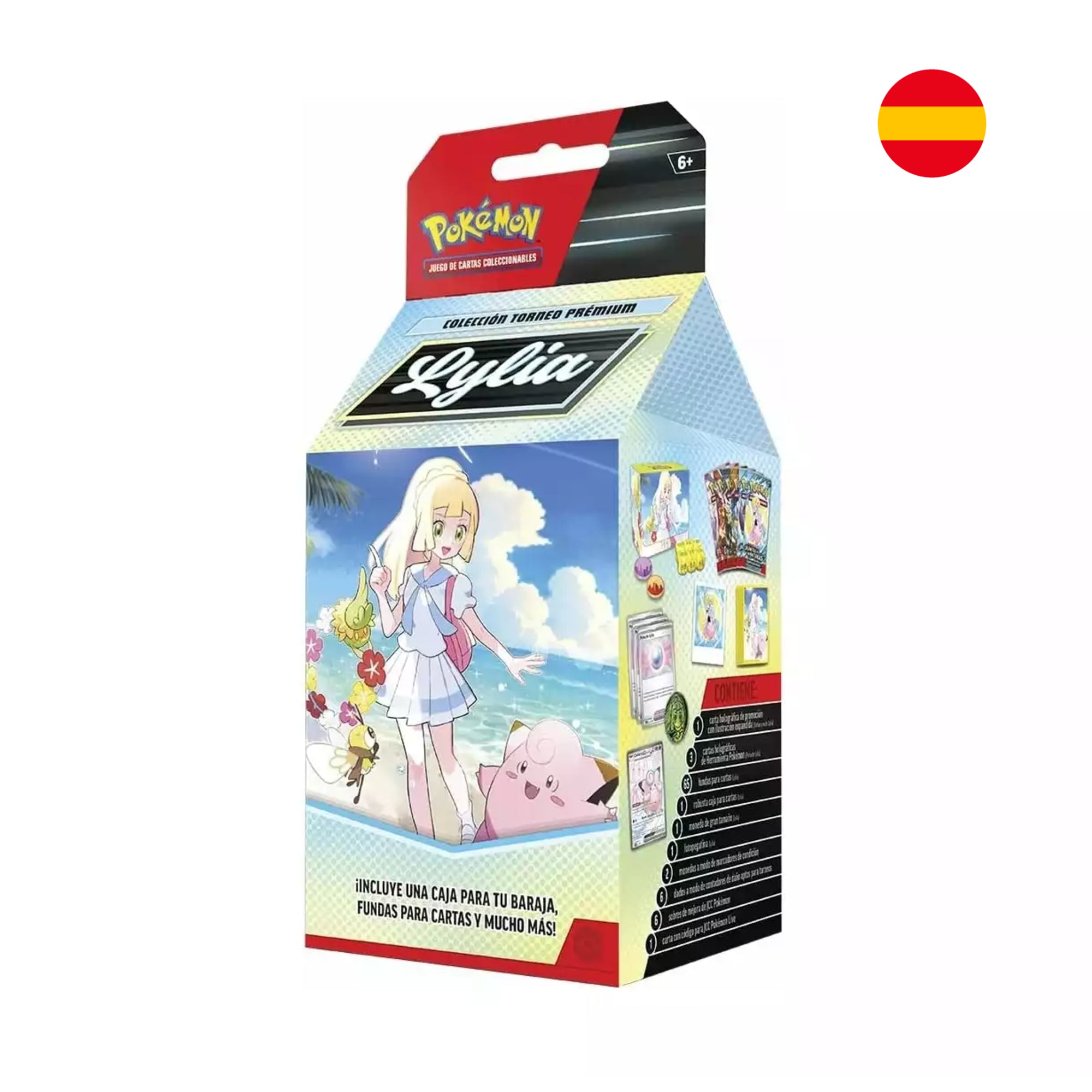 POKEMON TCG CAJA COLECCION TORNEO PREMIUM LYLIA (ESPAÑOL)