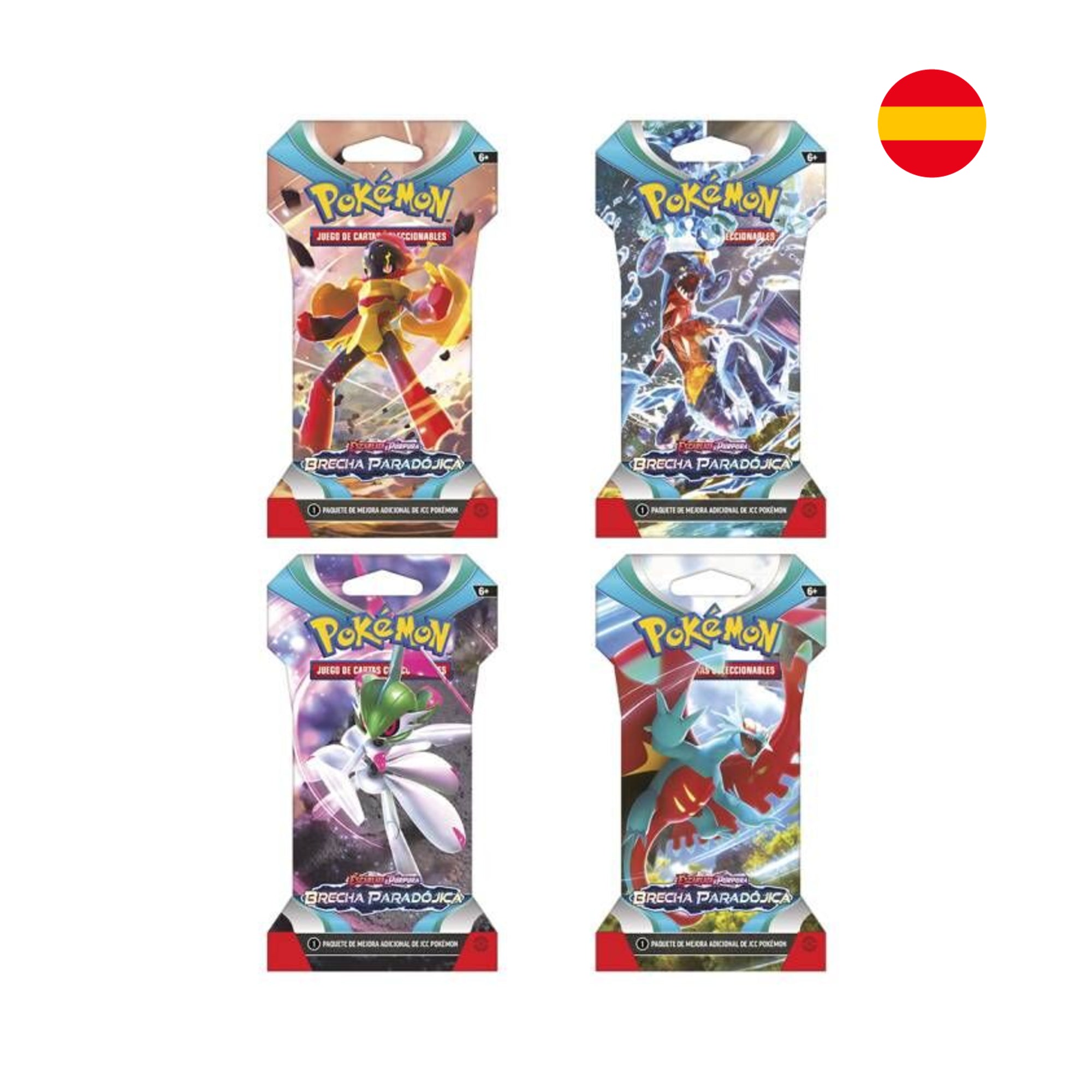 POKEMON TCG SOBRE EMBLISTADO BRECHA PARADOJICA (ESPAÑOL)
