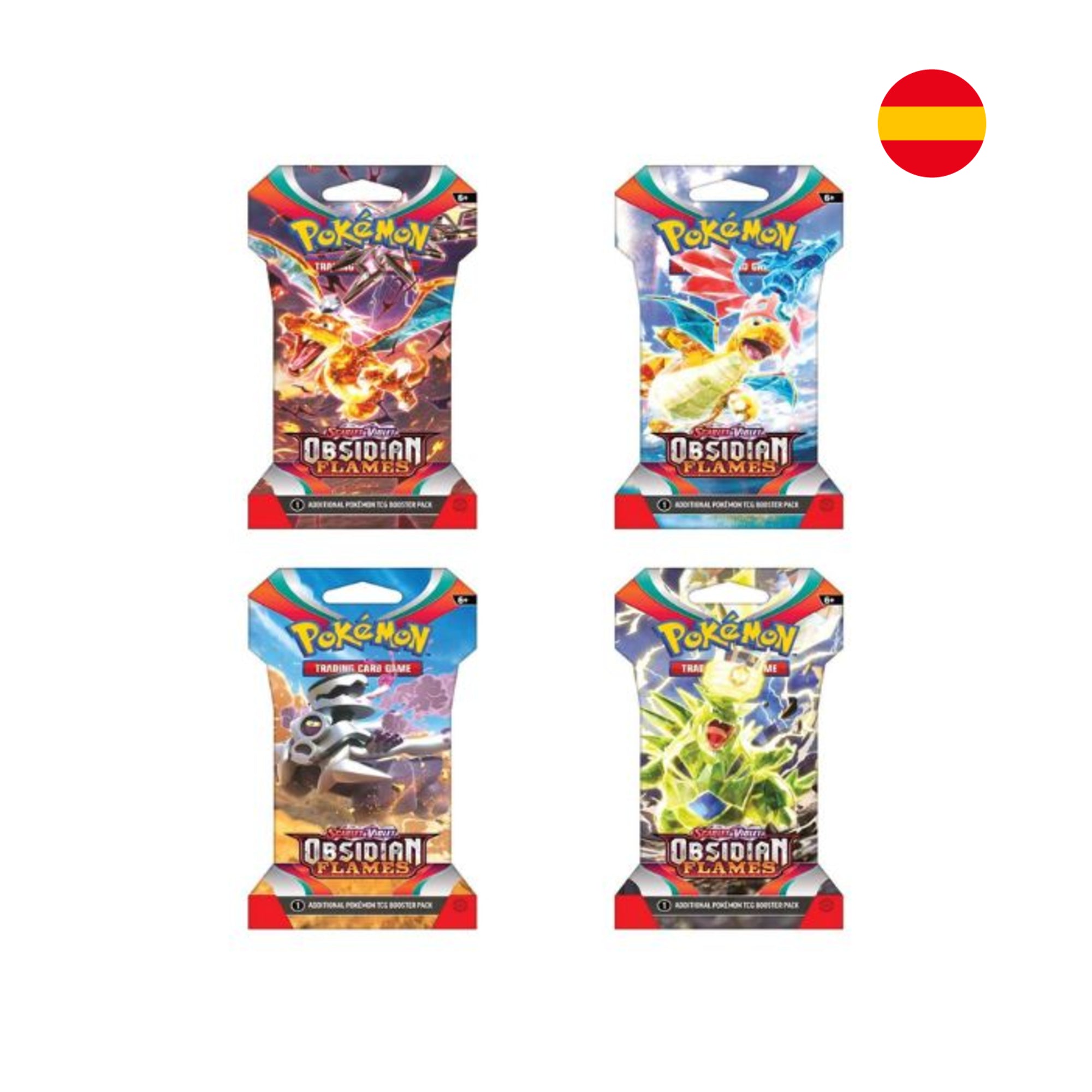 POKEMON TCG SOBRE EMBLISTADO LLAMAS OBSIDIANAS (ESPAÑOL)