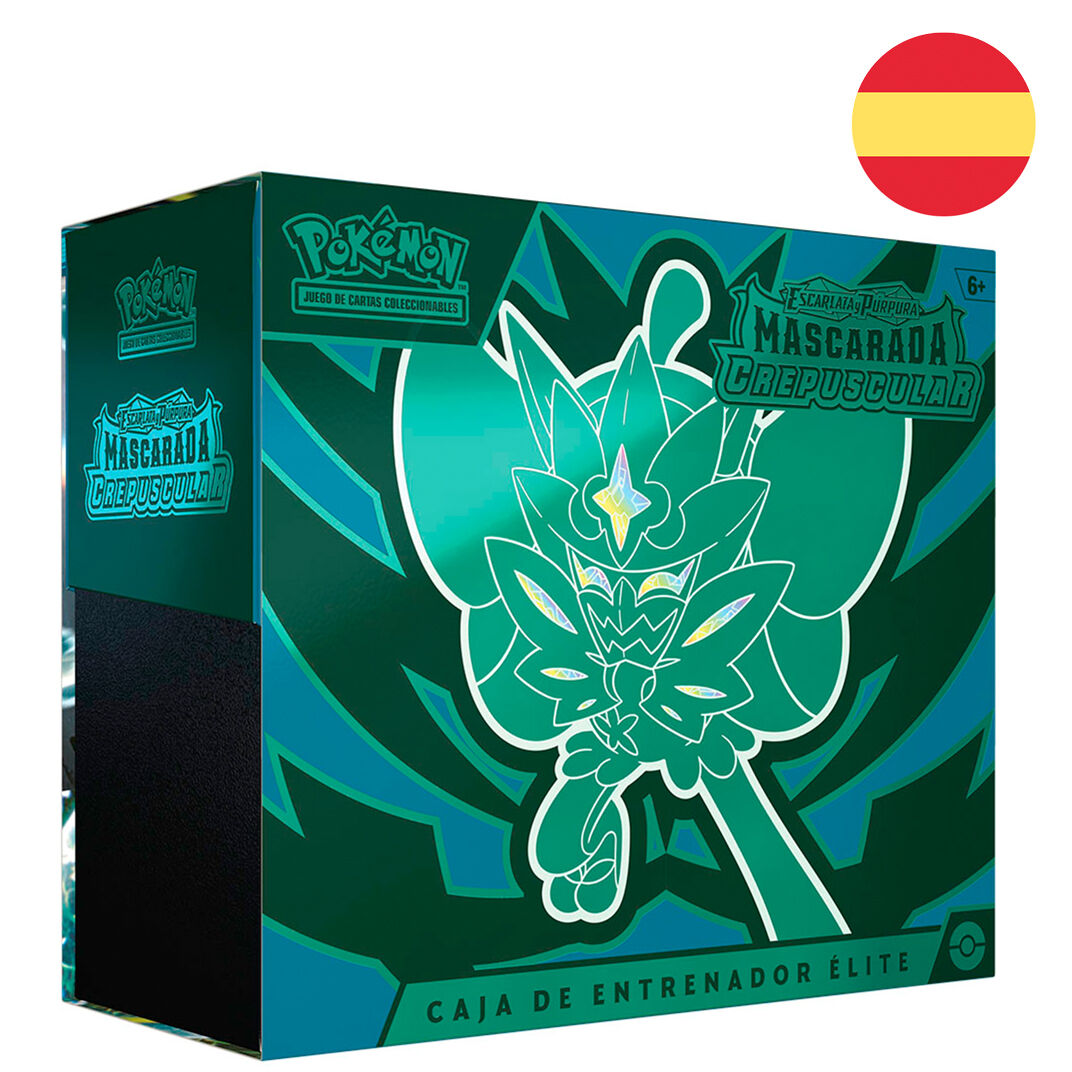 POKEMON TCG ETB - CAJA ELITE DE ENTRENADORES MASCARADA CREPUSCULAR (ESPAÑOL)