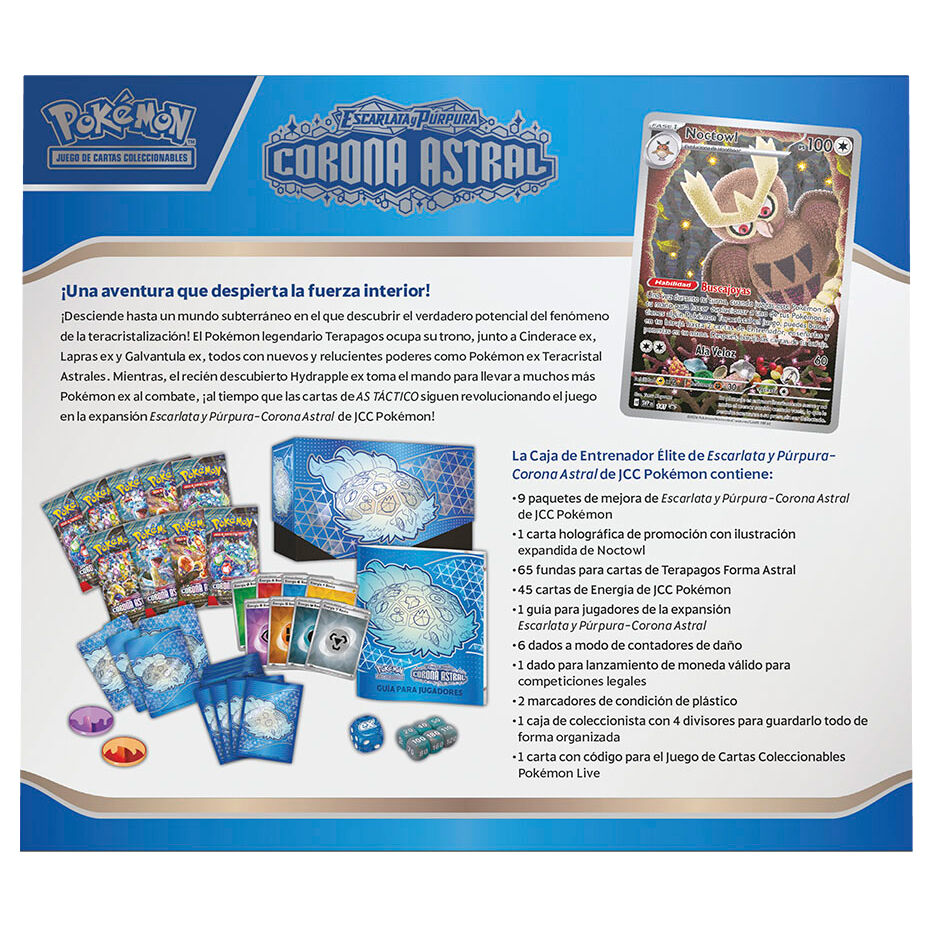 POKEMON TCG ETB - CAJA ENTRENADOR DE ELITE CORONA ASTRAL (ESPAÑOL)