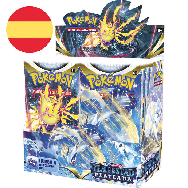 POKEMON TCG BOOSTER BOX TEMPESTAD PLATEADA 36 SOBRES (ESPAÑOL)
