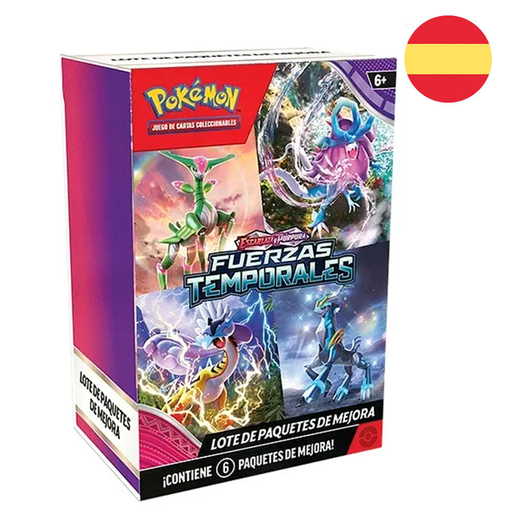 POKEMON TCG FUERZAS TEMPORALES BOOSTER BUNDLE - 6 SOBRES (ESPAÑOL)