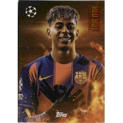 MATCH ATTAX CHAMPIONS LEAGUE 2025/2026 LAMINE YAMAL RED HOOT NºRH-LY