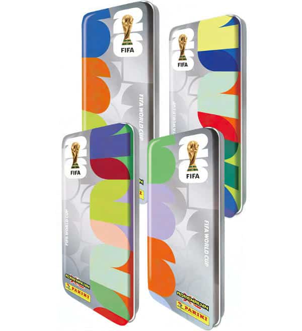 ADRENALYN WORLD CUP 2026 PACK PENCIL TEAM (LAS 4 LATAS DE LA COLECCION)