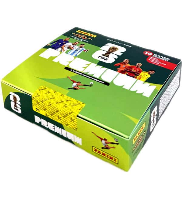 ADRENALYN WORLD CUP 2026 CAJA 10 SOBRES PREMIUM SELLADA