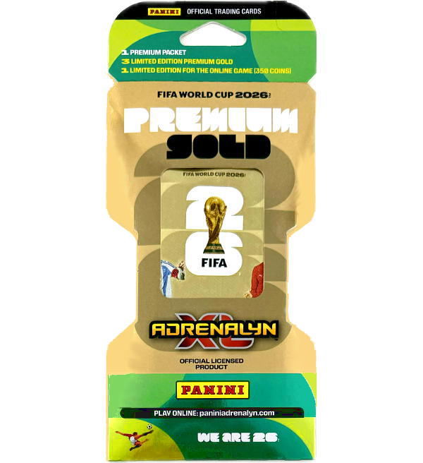 ADRENALYN WORLD CUP 2026 SOBRE PREMIUM GOLD