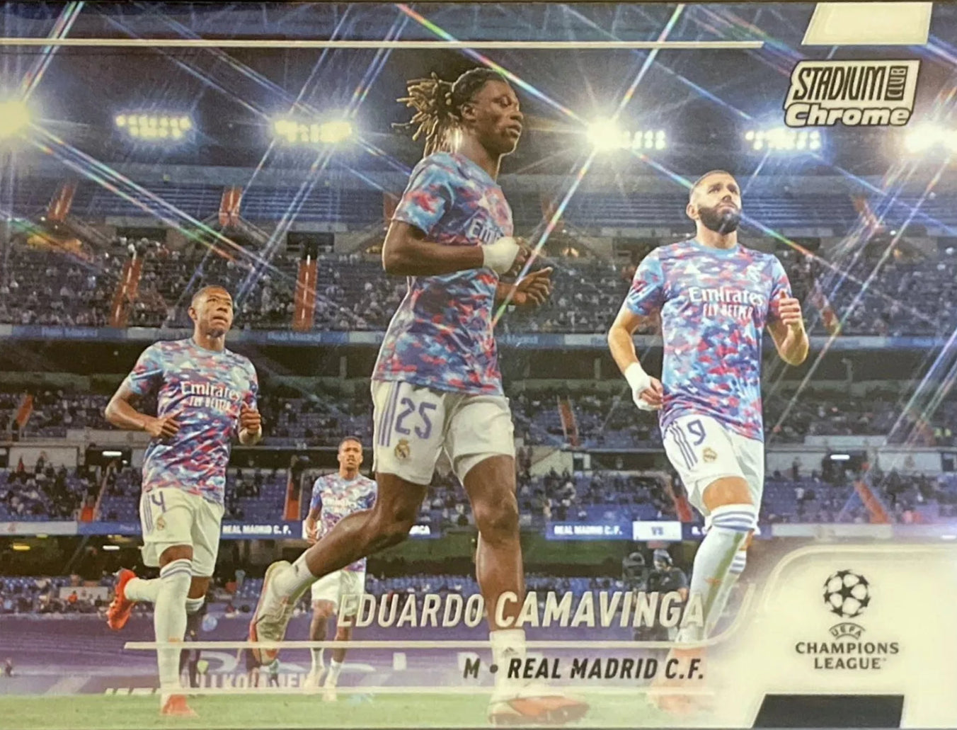 TOPPS STADIUM CHROME 2021/2022 CAMAVINGA Nº89